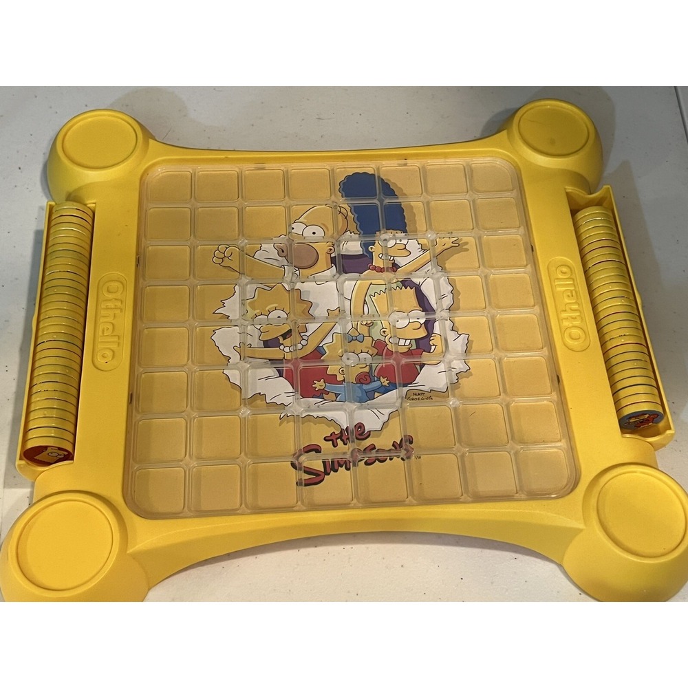 The Simpsons Othello board game 2006 58 Out Of 64 Tokens - Replacement Parts‎